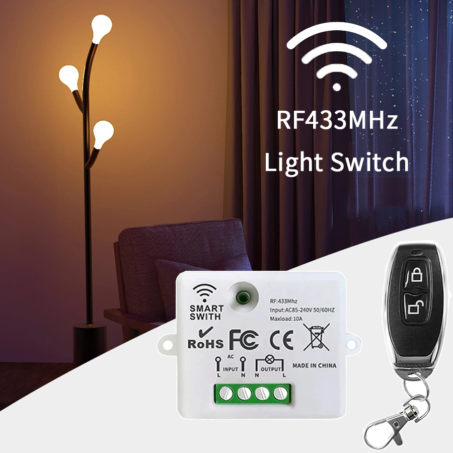 Smart Home Remote Control - Interruptor de Controle Remoto Sem Fio