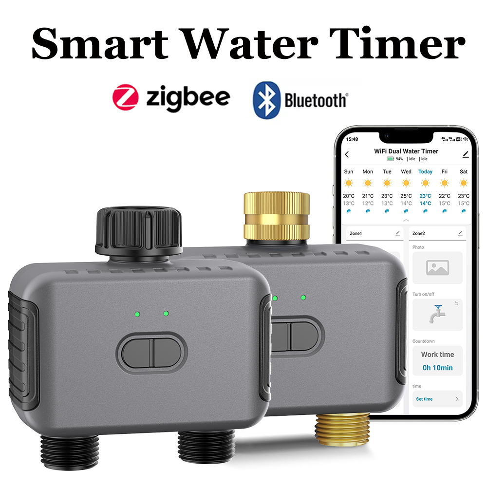 Smart Home System - Tuya inteligente temporizador de água zigbee/bt