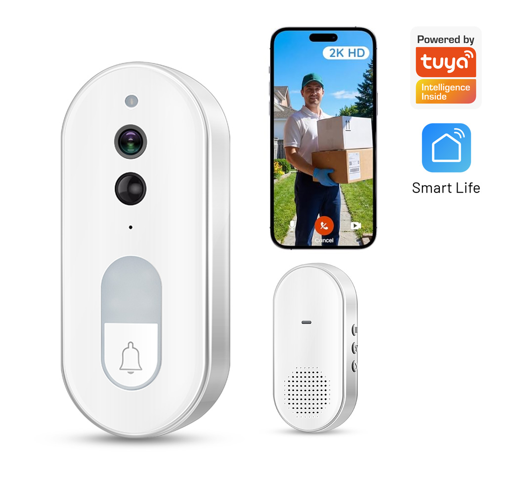 Smart Home Video Doorbell - Campainha de Vídeo Inteligente Tuya Sem
