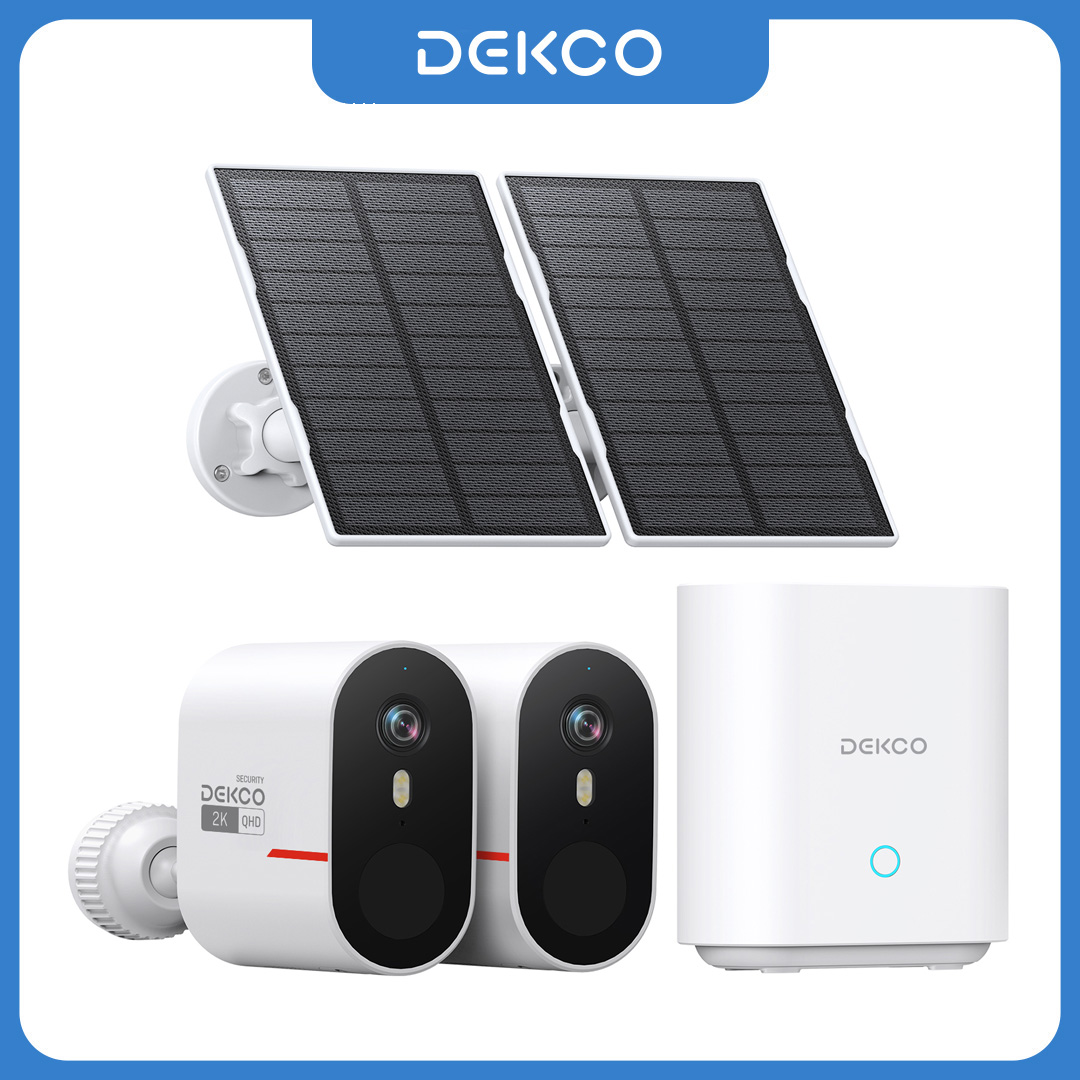 Home Automation Kit - Sistema de Câmera Solar WiFi Dekco