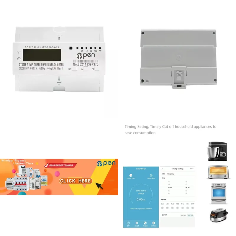 Smart Home Remote Control - Medidor de Energia Inteligente Trifásico com