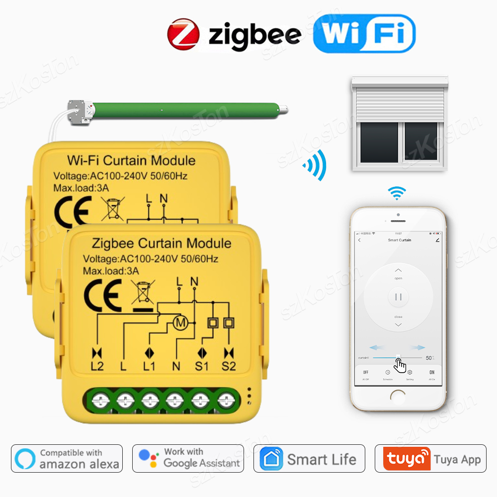 Home Automation Kit - Tuya ZigBee WiFi Módulo de Interruptor