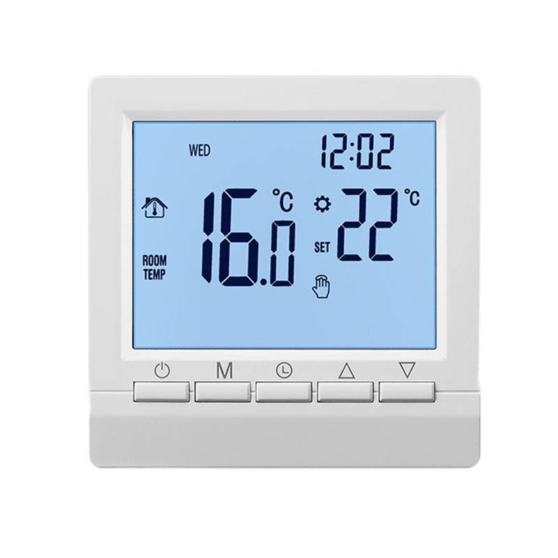 Smart Home Thermostat - Termostato Inteligente com Higrômetro, Luz de
