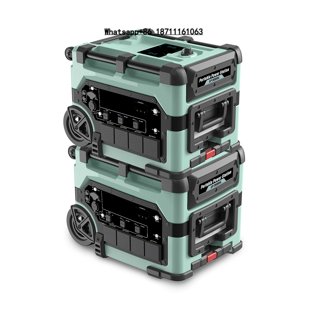 Smart Home System - Estação de Energia Portátil 7680Wh com