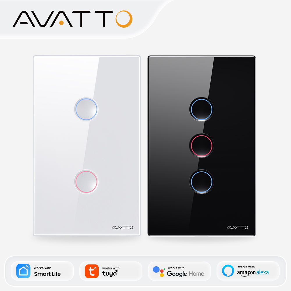 Smart Home Remote Control - AVATTO Interruptor de Luz Inteligente ZigBee