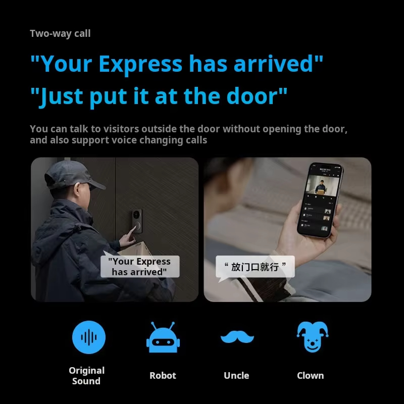 Smart Home Video Doorbell App - Campainha de Vídeo Inteligente Aqara G4