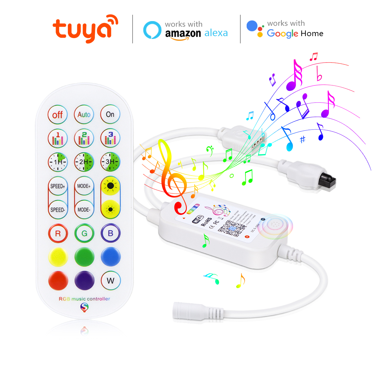 Smart Home Llm - Controlador led rgb para casa inteligente,