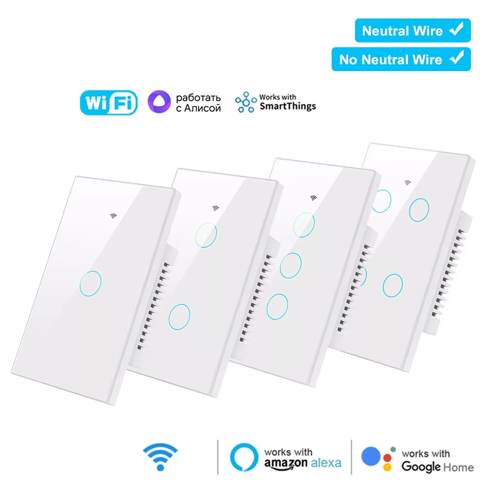 Home Automation Kit - Interruptores de Luz de Parede Inteligentes