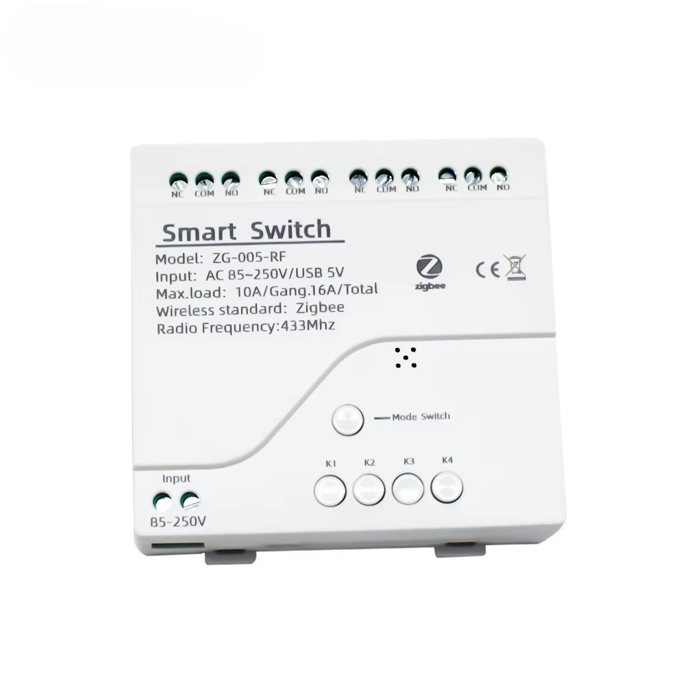 Smart Home System - Módulo de Relé Tuya 4 Canais
