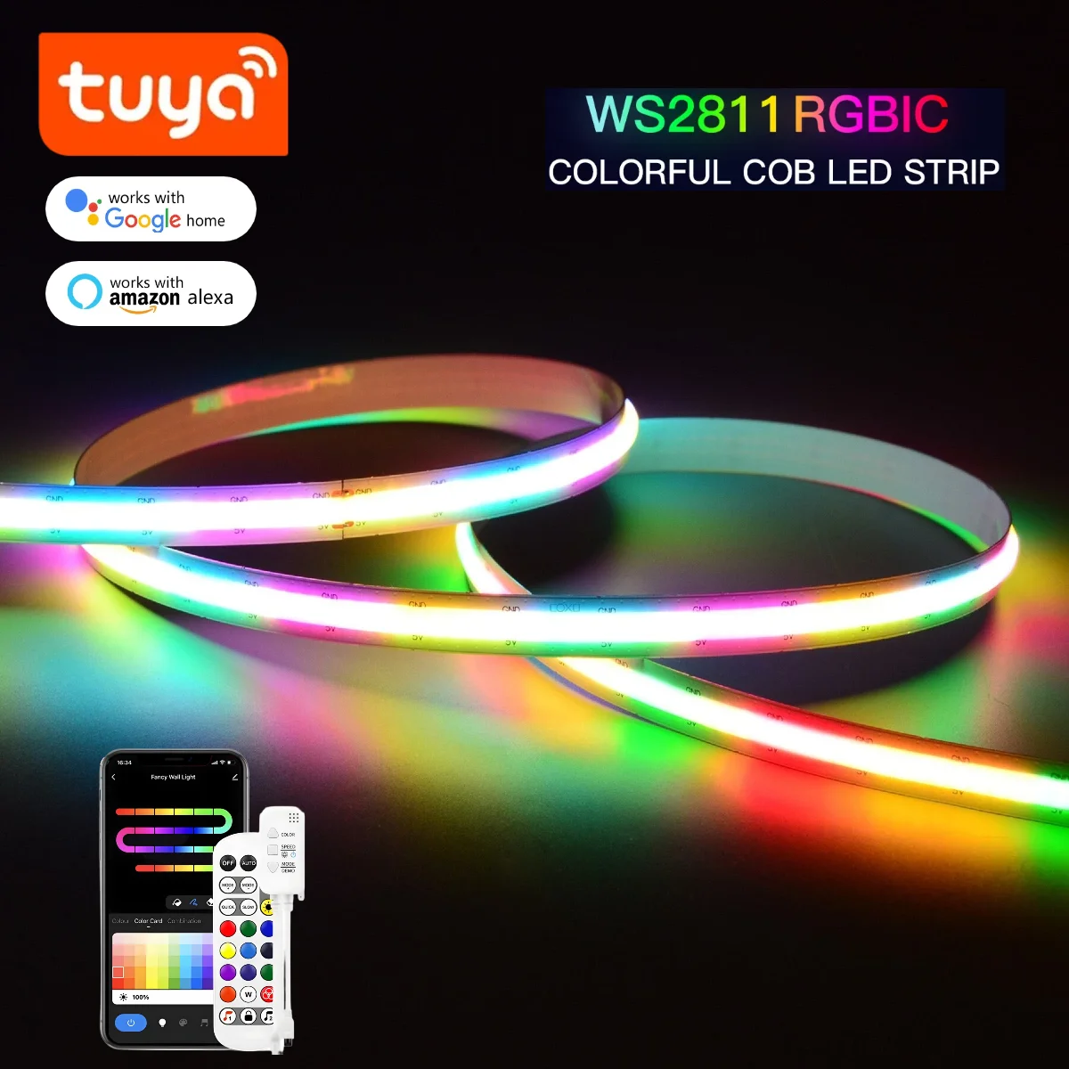 Smart Home Llm - Inteligente tuya ws2811 rgb ic dreamcolor