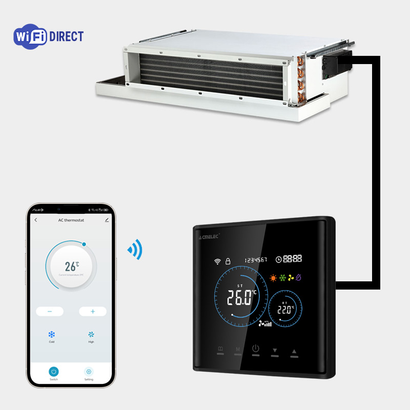 Smart Home Furniture - Termostato Inteligente para Fan Coil HVAC