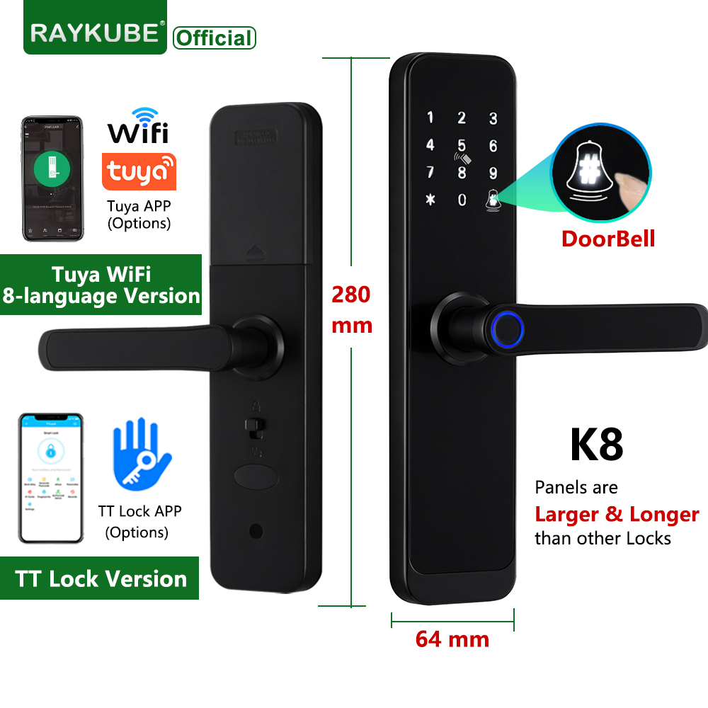 Smart Home Keyestudio - Raykube k8 fechadura de porta inteligente