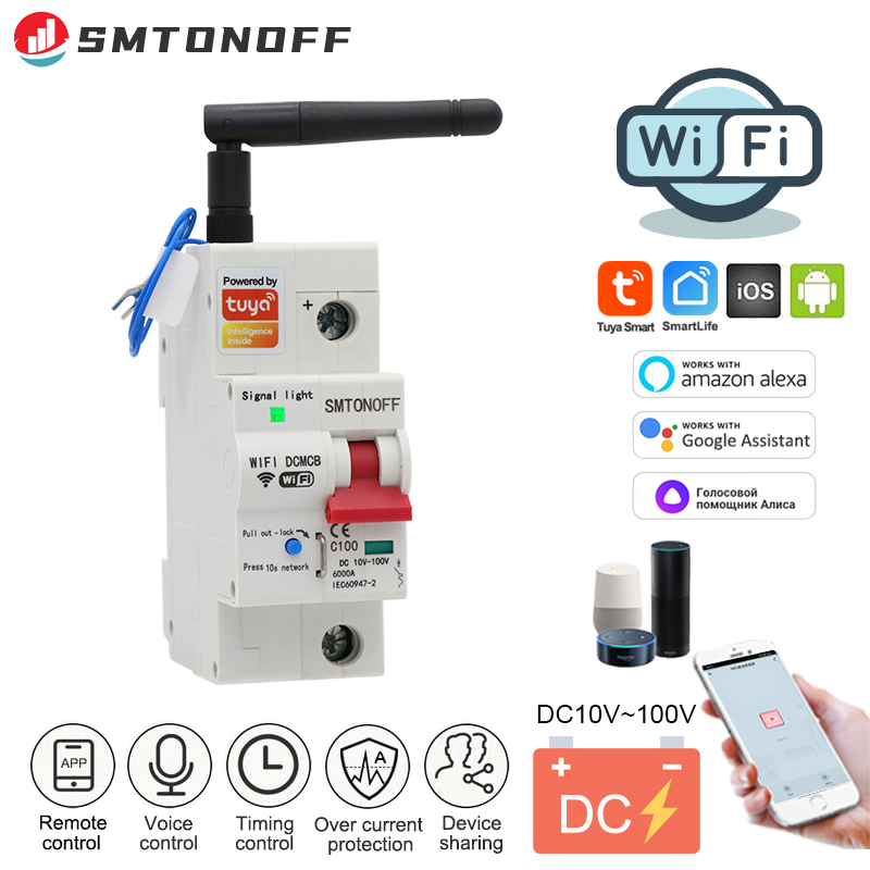 Smart Home System - Disjuntor Inteligente WiFi Tuay Smart Life
