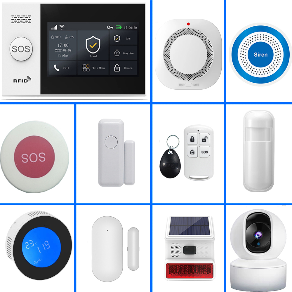 Home Automation Kit - Sistema de alarme residencial inteligente PGST