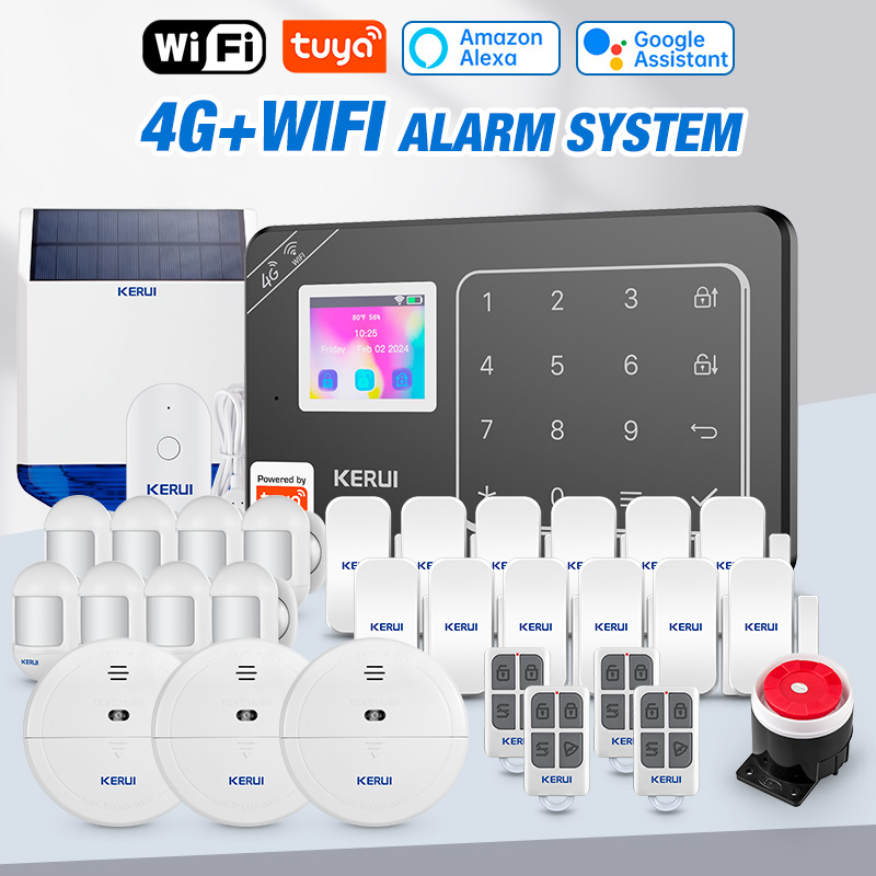 Home Automation Kit - Kerui gsm 4g wifi sistema de