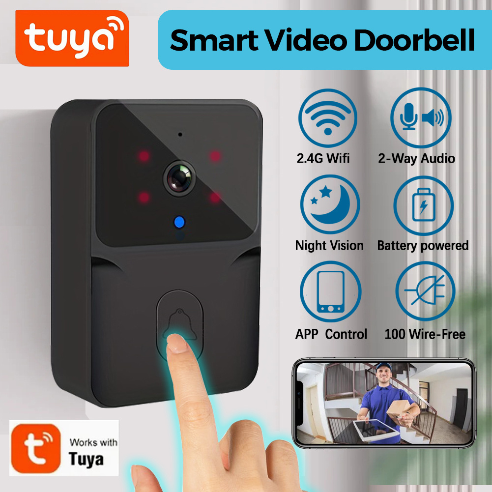 Smart Home Video Doorbell - Campainha de Vídeo Inteligente Sem Fio