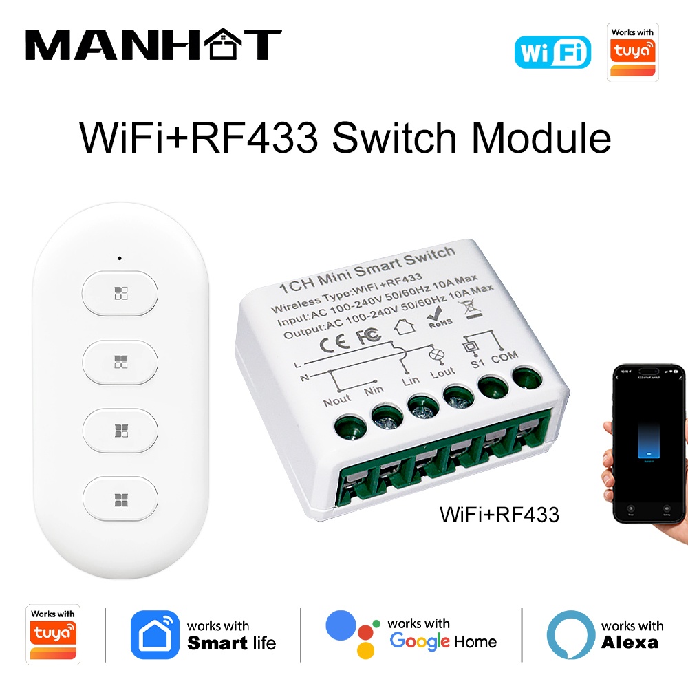 Interruptores de Luz Inteligen - Smart Home Automation avaliação e preço