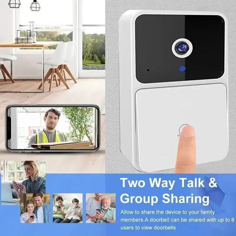 Campainha de Vídeo WiFi com Ap - Smart Home Video Doorbell App avaliação e preço