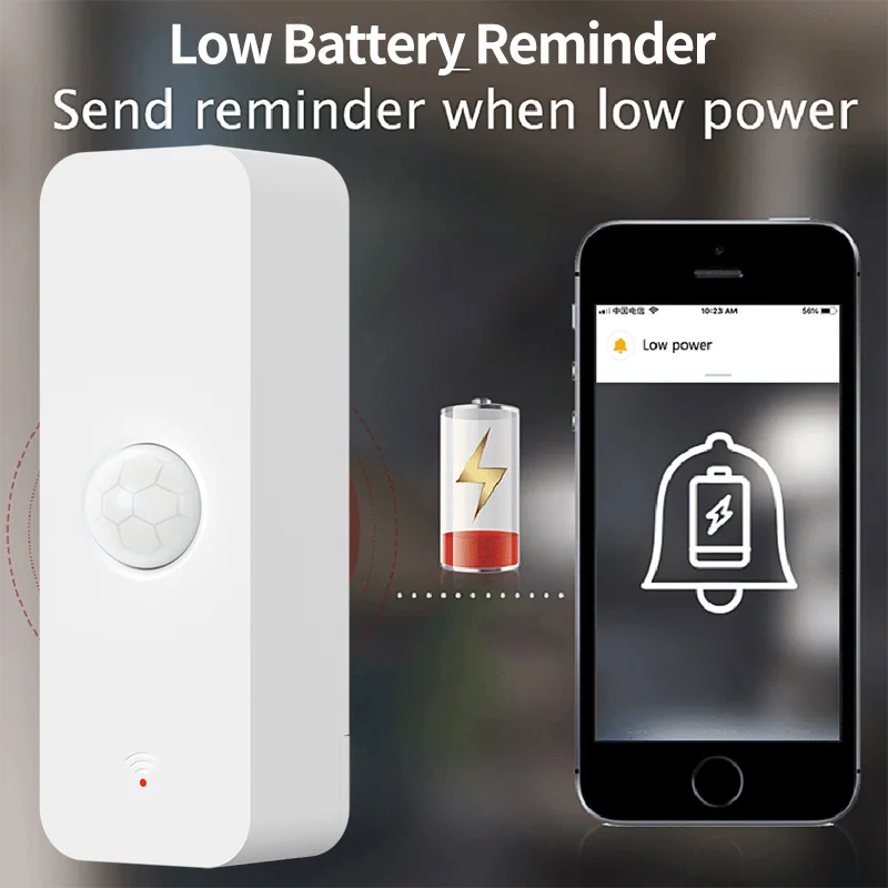 Tuya-Zigbee Sensor de Moviment - Smart Home Outdoor avaliação e preço