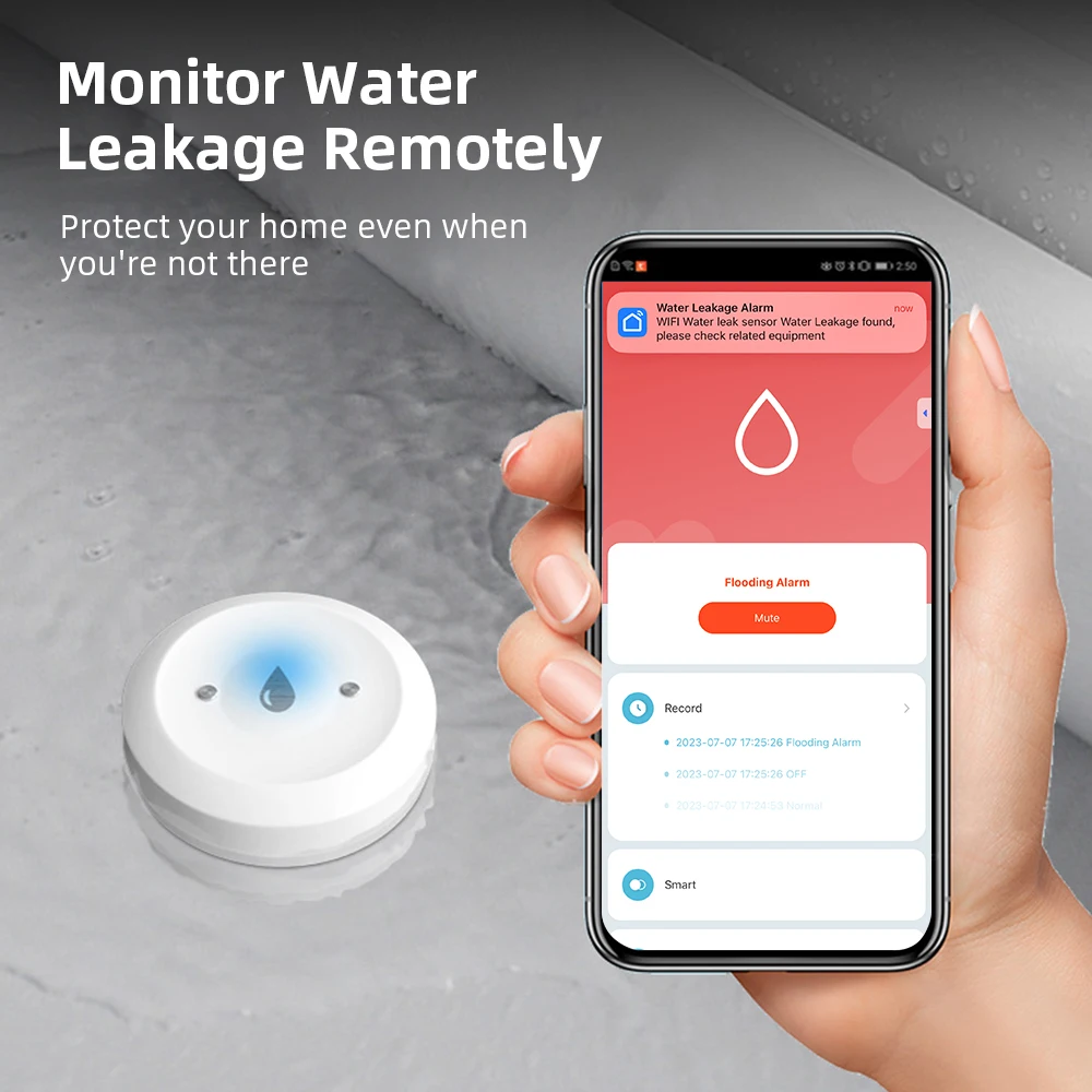 Sensor Inteligente de Vazament - Smart Home Zigbee 3.0 avaliação e preço