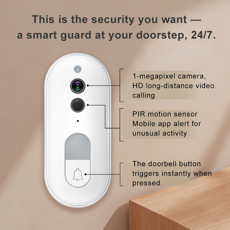 Campainha de Vídeo Inteligente - Smart Home Video Doorbell avaliação e preço