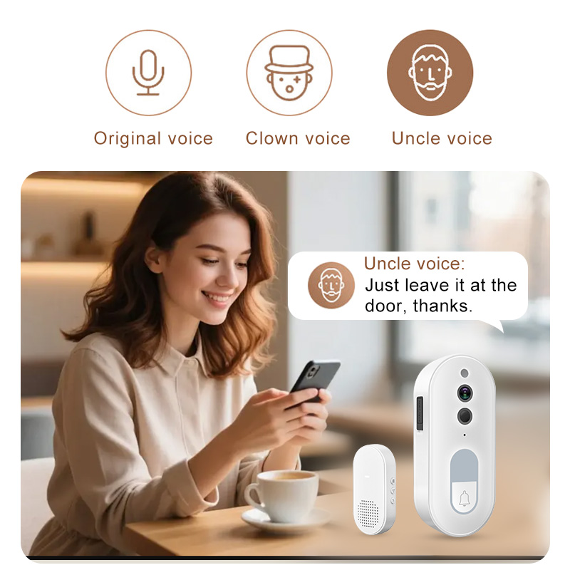 Campainha de Vídeo Inteligente - Smart Home Video Doorbell avaliação e preço