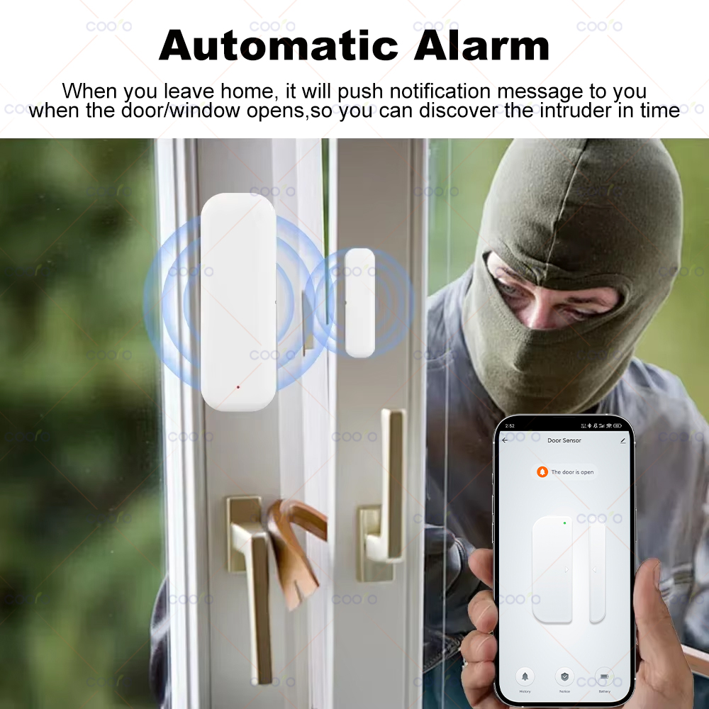 Sensor de Porta e Janela Zigbe - Smart Home Zigbee 3.0 avaliação e preço