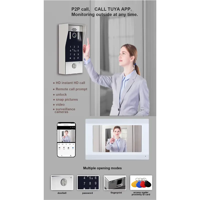 TYSH Videoporteiro Inteligente - Smart Home Video Doorbell App avaliação e preço
