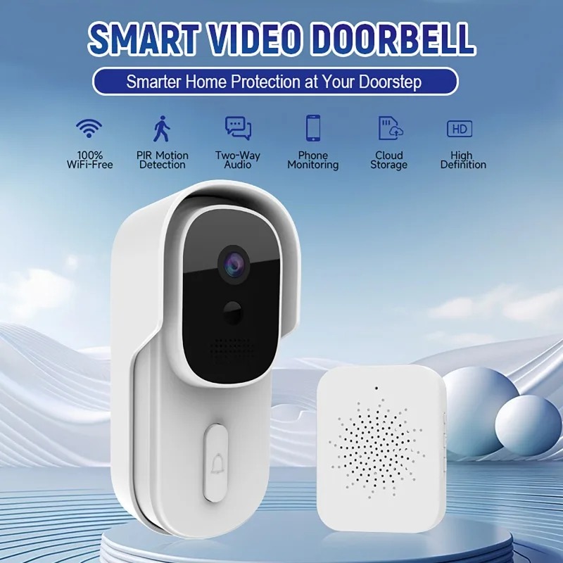 Campainha de Vídeo Inteligente - Smart Home Video Doorbell avaliação e preço