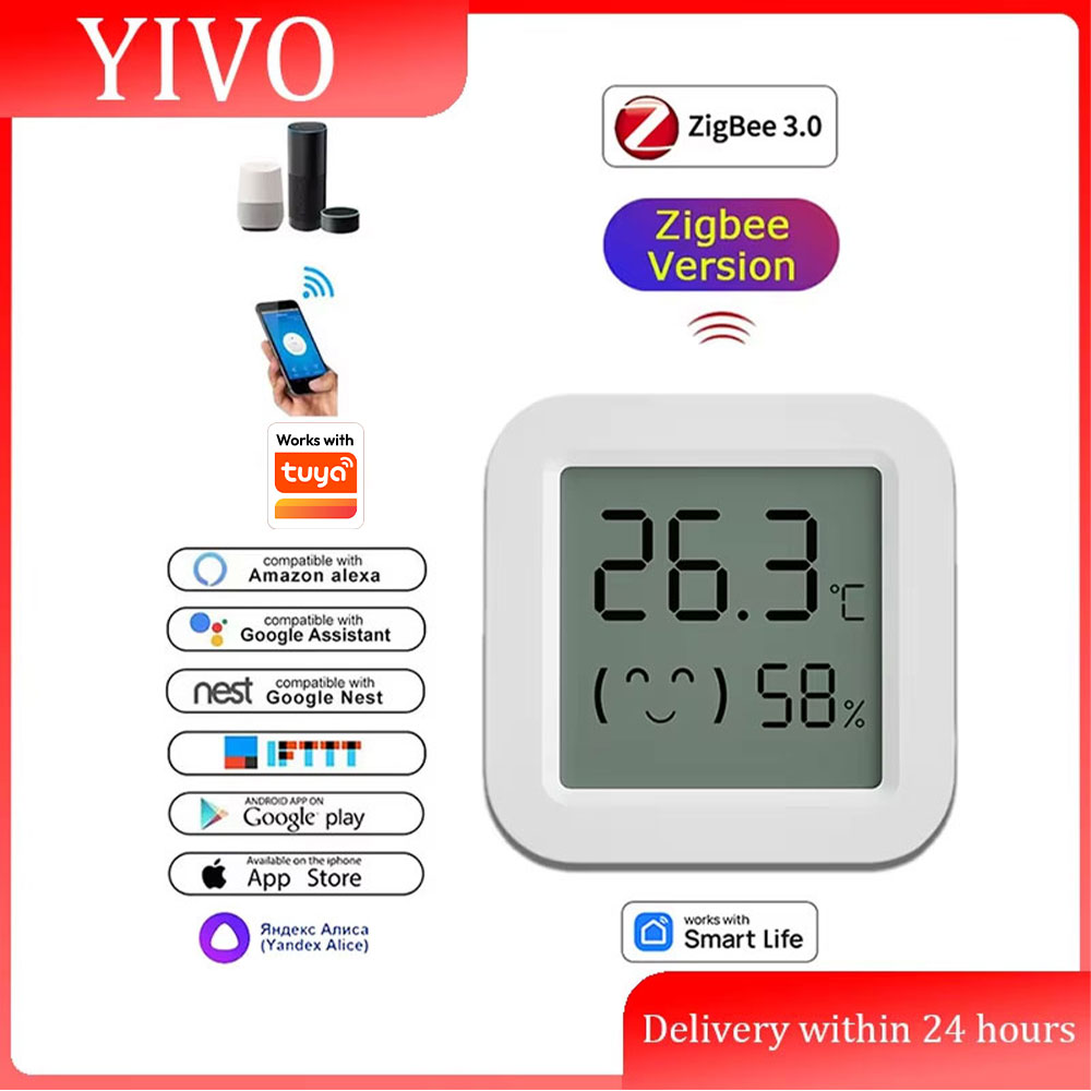 Sensor de temperatura e umidad - Smart Home Zigbee 3.0 avaliação e preço