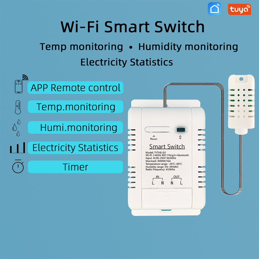 Interruptor WiFi TH-16 Control - Smart Home Thermostat avaliação e preço