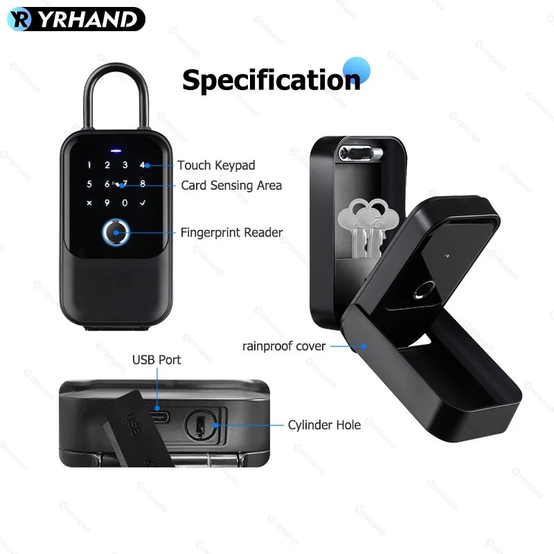 Sem fio Smart Key Lock Box, Có - Smart Home Keyestudio avaliação e preço