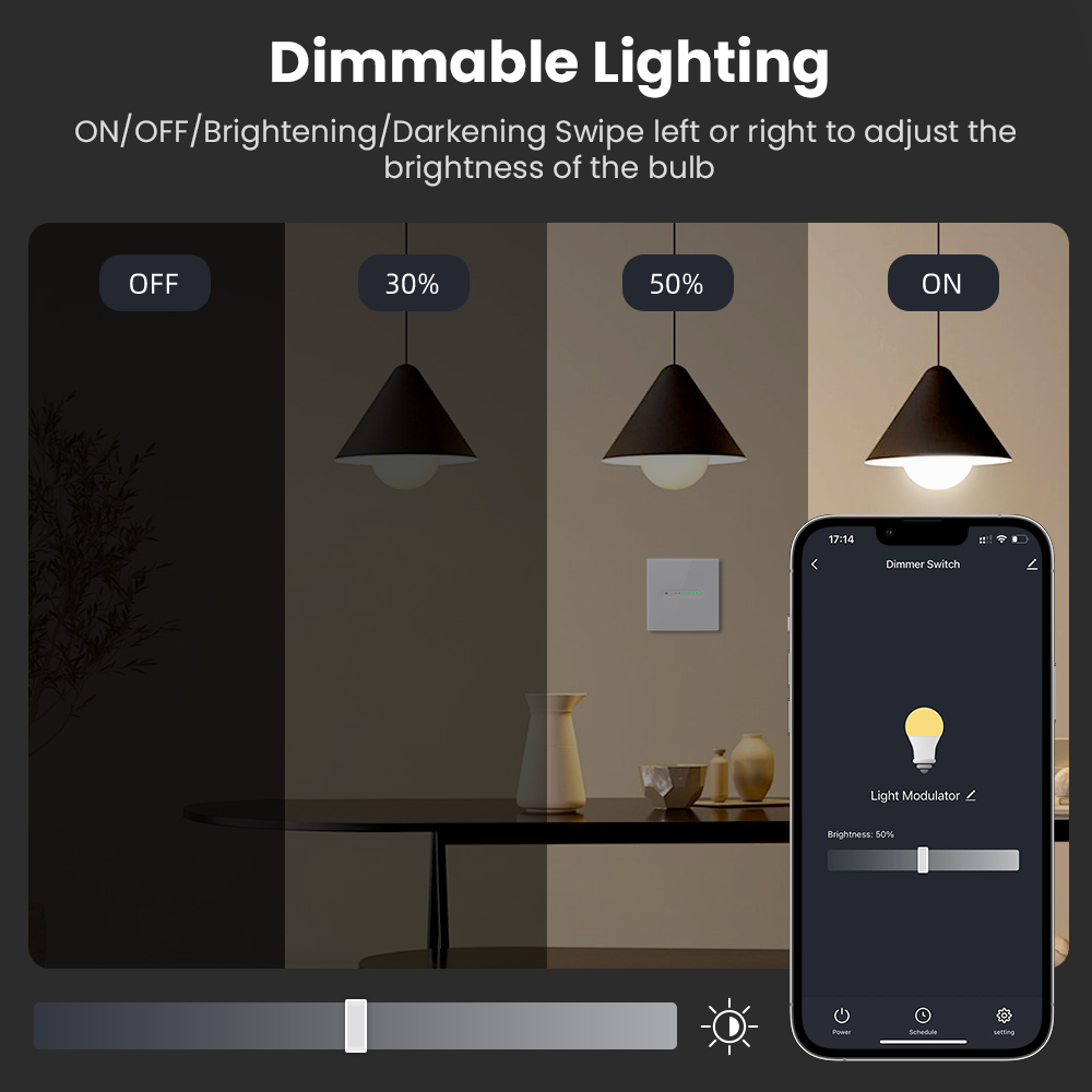 AVATTO WiFi Interruptor Dimmer - Smart Home Switch avaliação e preço