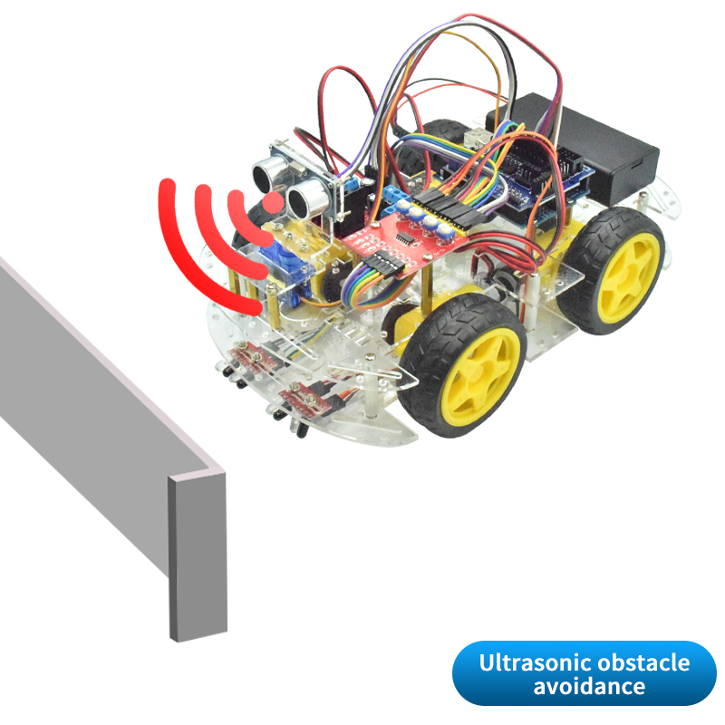 Kit de chassi de carro robô in - Smart Home Keyestudio avaliação e preço