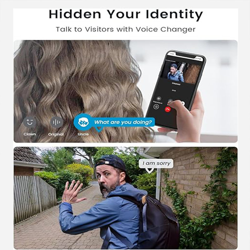 Câmera de campainha ieGeek 2K  - Smart Home Video Doorbell avaliação e preço