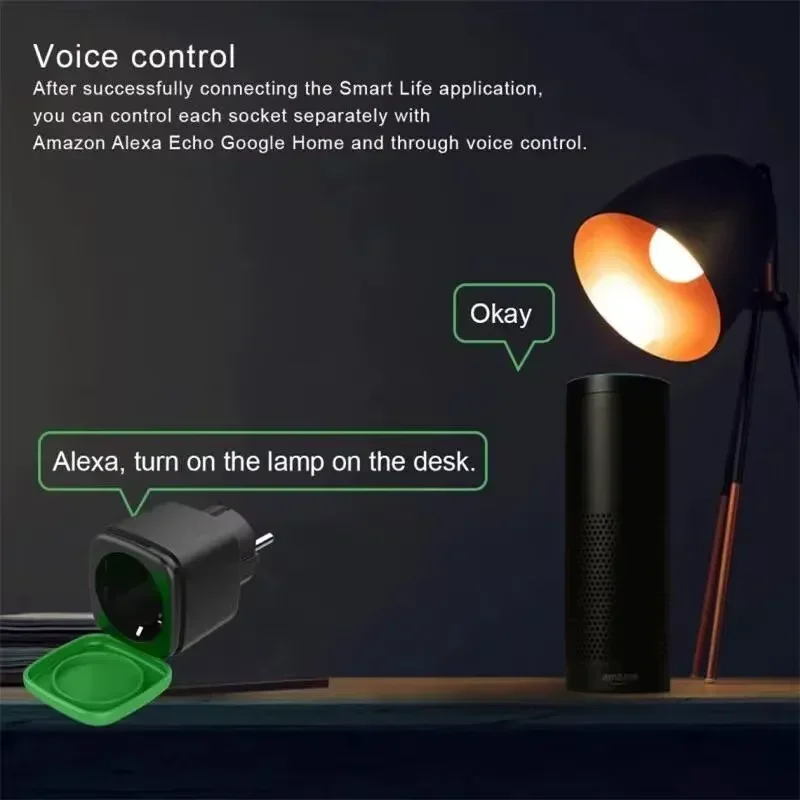 Tomada Inteligente Tuya EU 16A - Smart Home Remote Control avaliação e preço