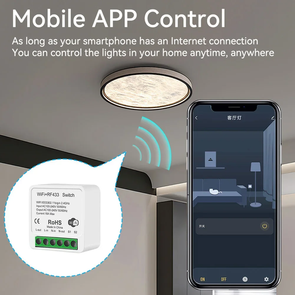 Módulo de controle de voz WiFi - Smart Home Automation avaliação e preço