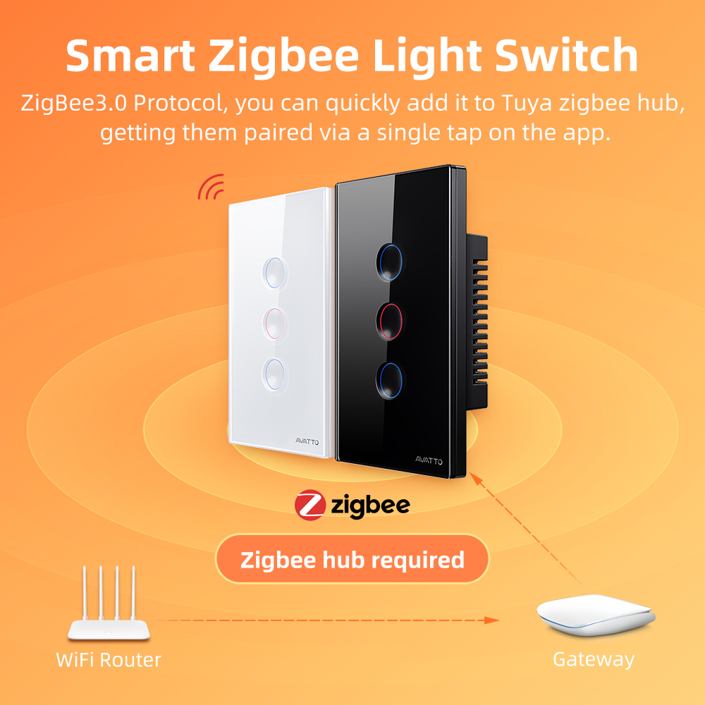 AVATTO Interruptor de Luz Inte - Smart Home Remote Control avaliação e preço
