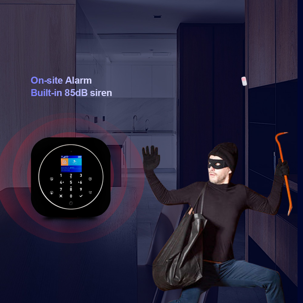 Kerui g12 sem fio tuya kit sis - Home Automation Kit avaliação e preço