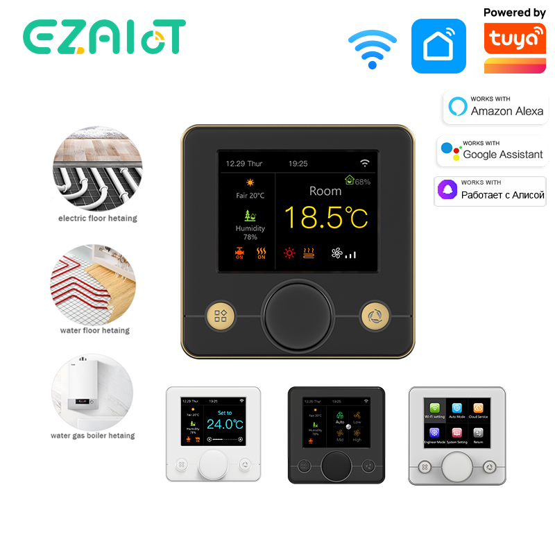 Controlador Home da temperatur - Smart Home Thermostat avaliação e preço