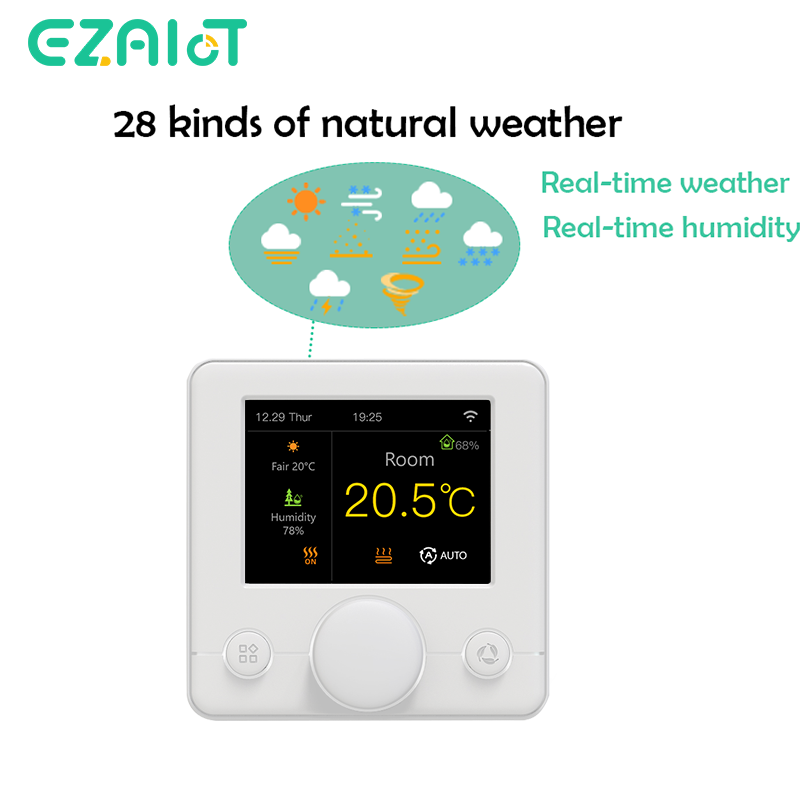 Controlador Home da temperatur - Smart Home Thermostat avaliação e preço
