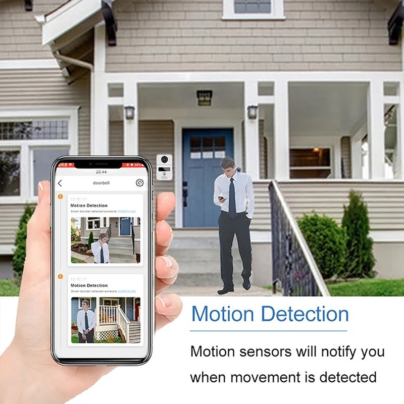Campainha de Vídeo Wi-Fi Tuya  - Smart Home Video Doorbell App avaliação e preço
