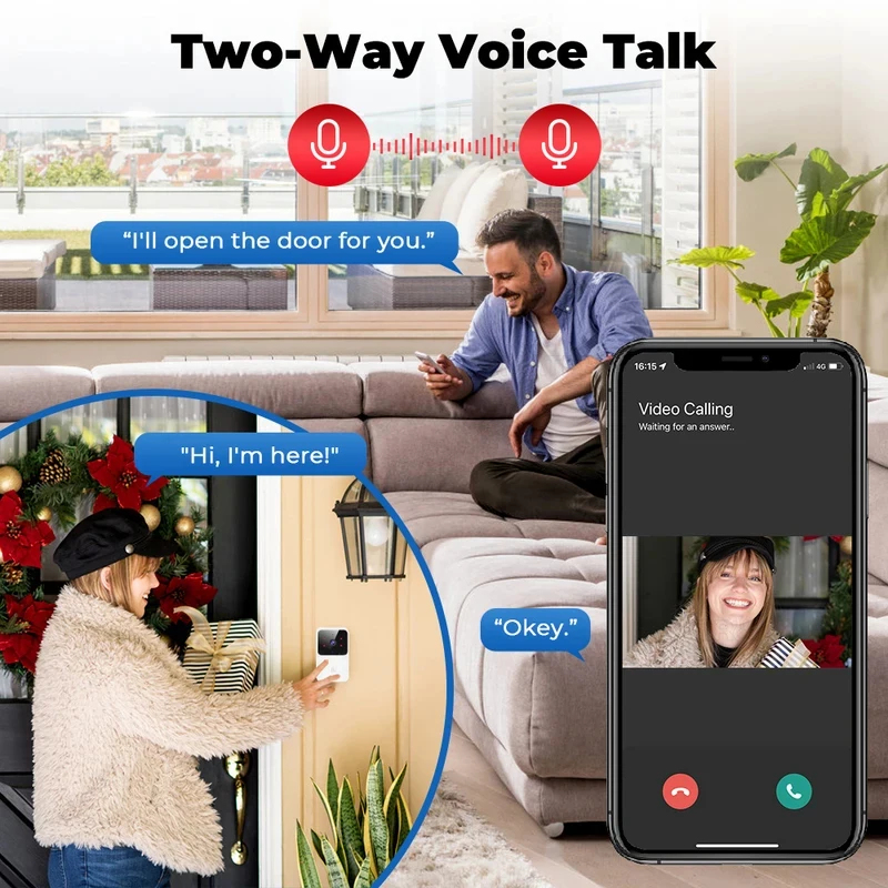 Campainha de Vídeo WiFi Inteli - Smart Home Video Doorbell avaliação e preço