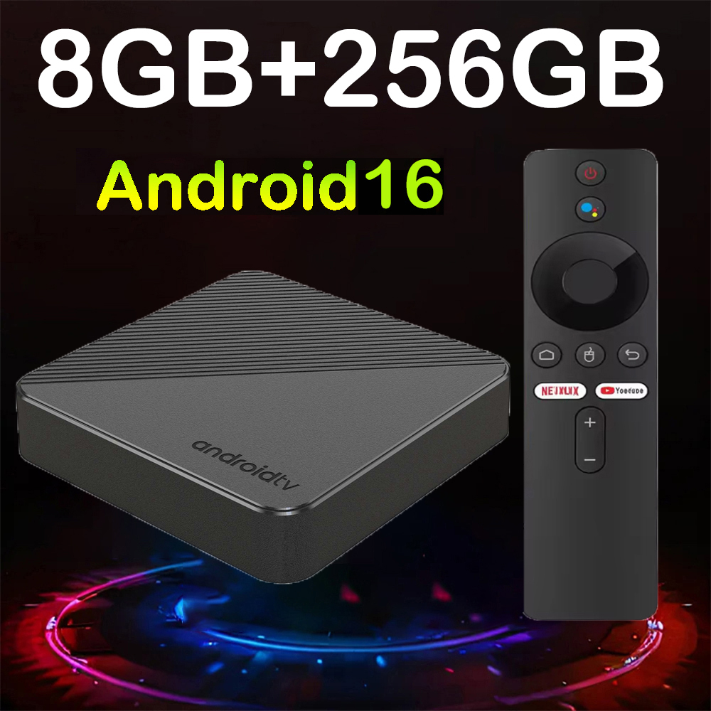 Smart TV Box T8 8K Android 16  - Smart Home Ui avaliação e preço