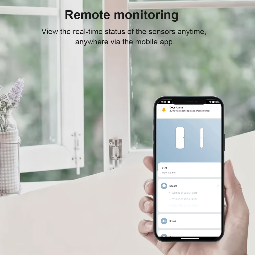 Sensor de Porta/Janela Zigbee  - Smart Home Zigbee 3.0 avaliação e preço