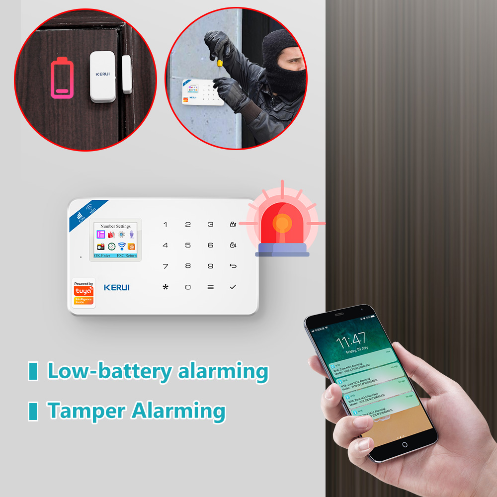 Kerui w181 sistema de alarme s - Home Automation Kit avaliação e preço