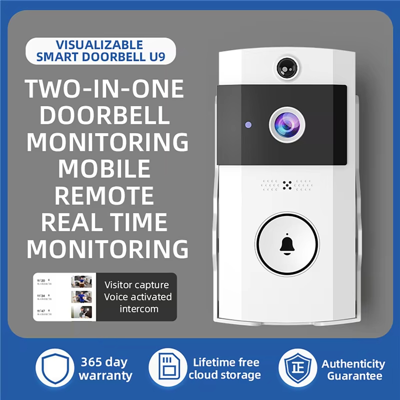 Câmera campainha wi-fi sem fio - Smart Home Video Doorbell avaliação e preço