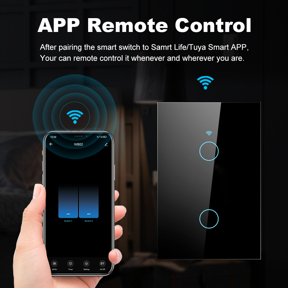 Interruptores de Luz de Parede - Home Automation Kit avaliação e preço