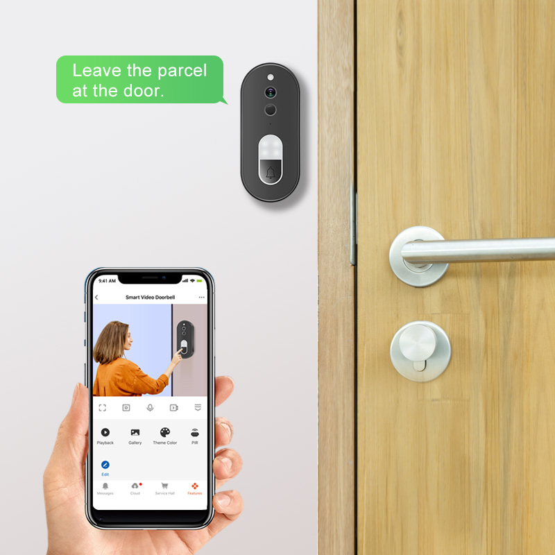 Campainha de Vídeo WiFi Compat - Smart Home Video Doorbell avaliação e preço