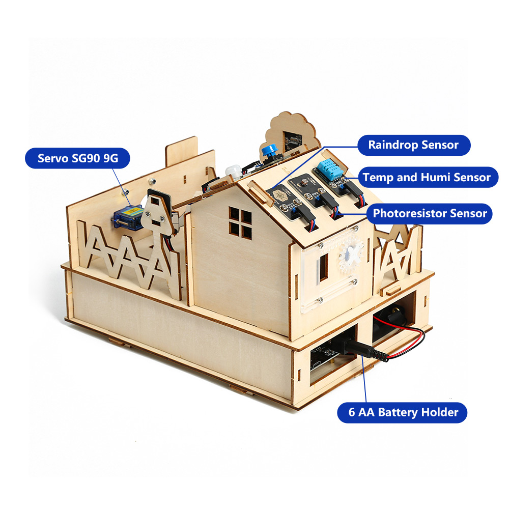 ACEBOTT-DIY Smart Home Kit par - Smart Home Keyestudio avaliação e preço